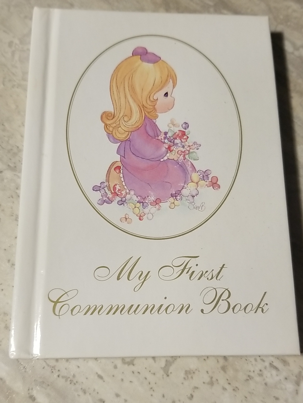1995 My First Communion Book Precious Moments